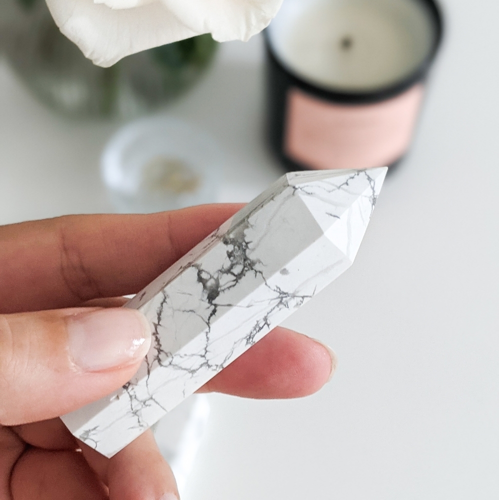 Howelite Crystal Points